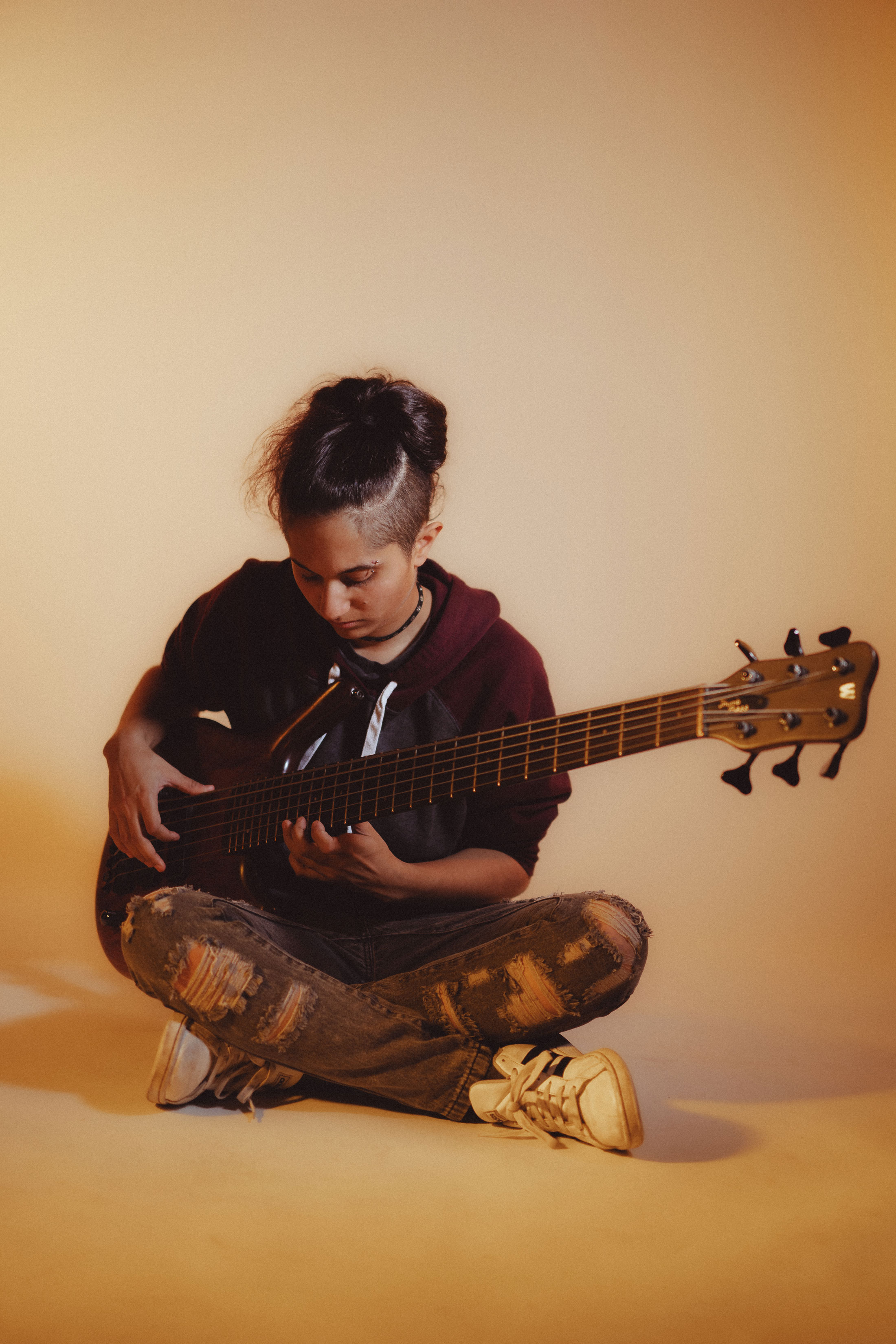 Sharon performing live with OttoBass for Performance History Link