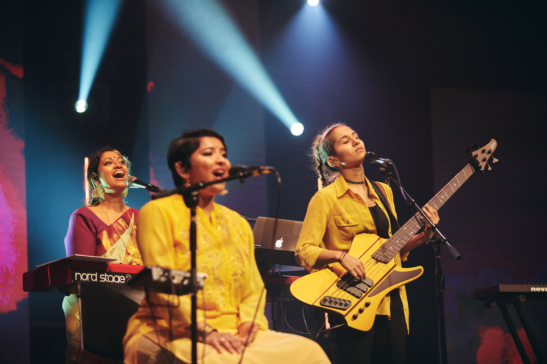 Berklee Indian Ensemble rotating visual 3